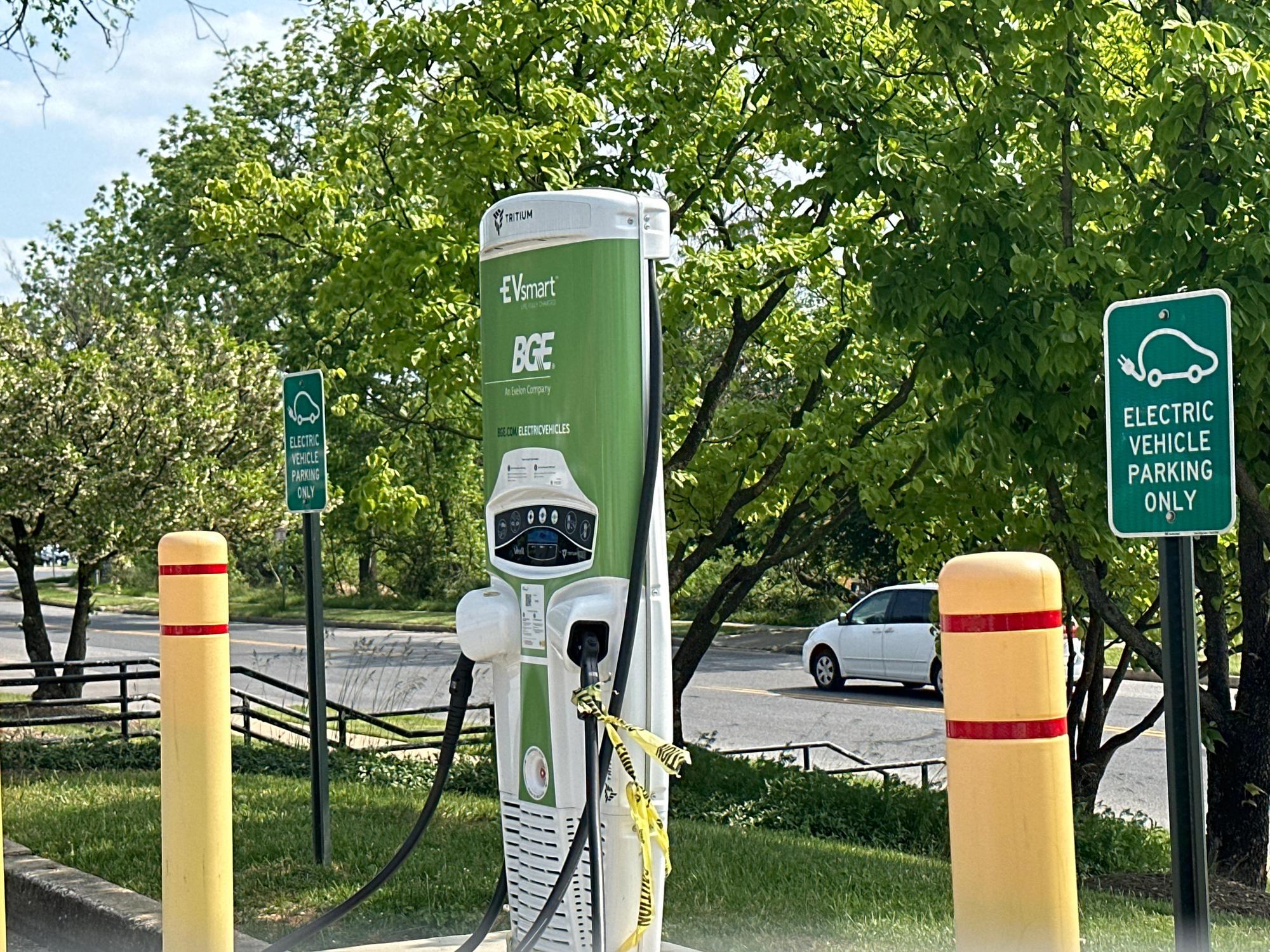 Cockeysville Branch Library Cockeysville, MD EV Station