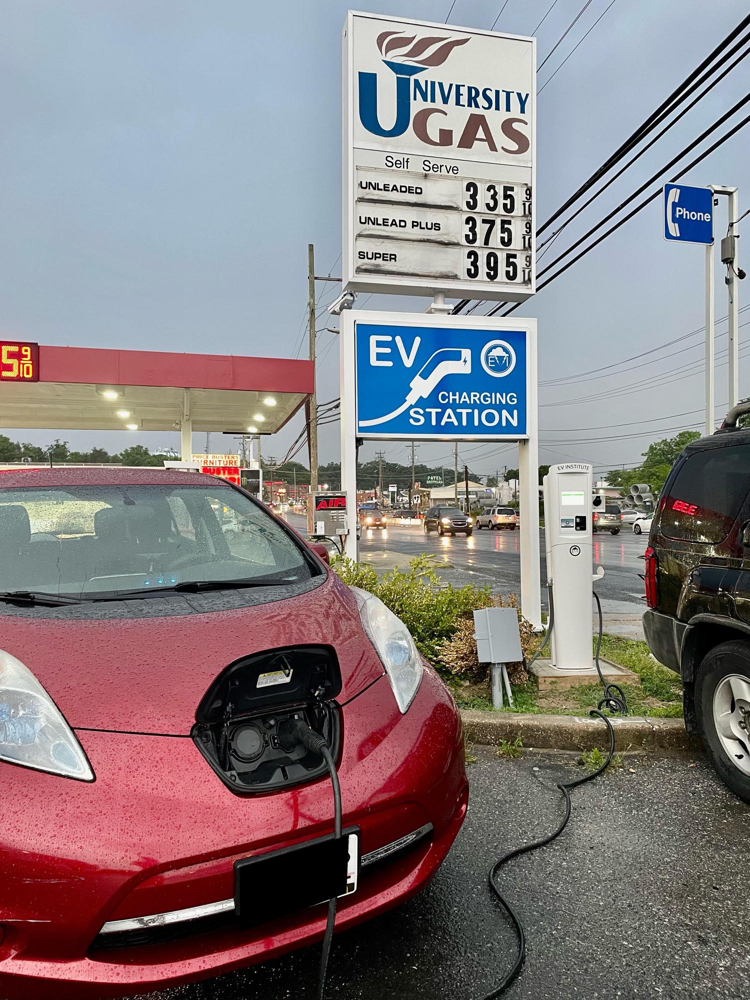 University Gas Station Hyattsville, MD EV Station