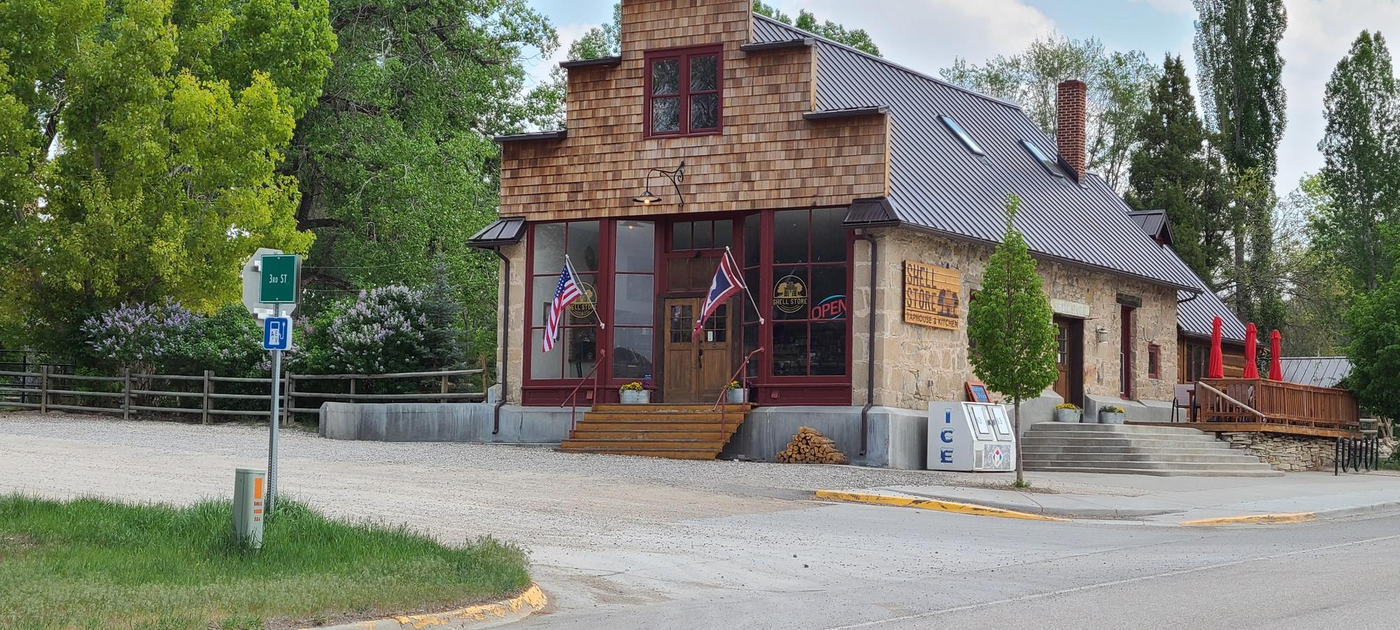 Old Shell Store Old Shell Store - Kitchen & Taphouse | Shell, WY | EV Station