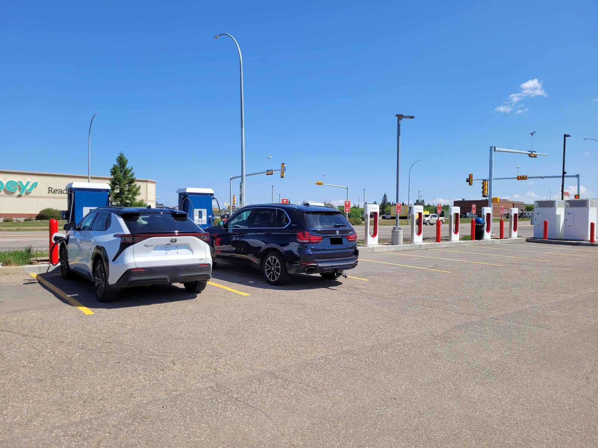 Discovery Coop Mall (1) North Battleford, SK EV Station