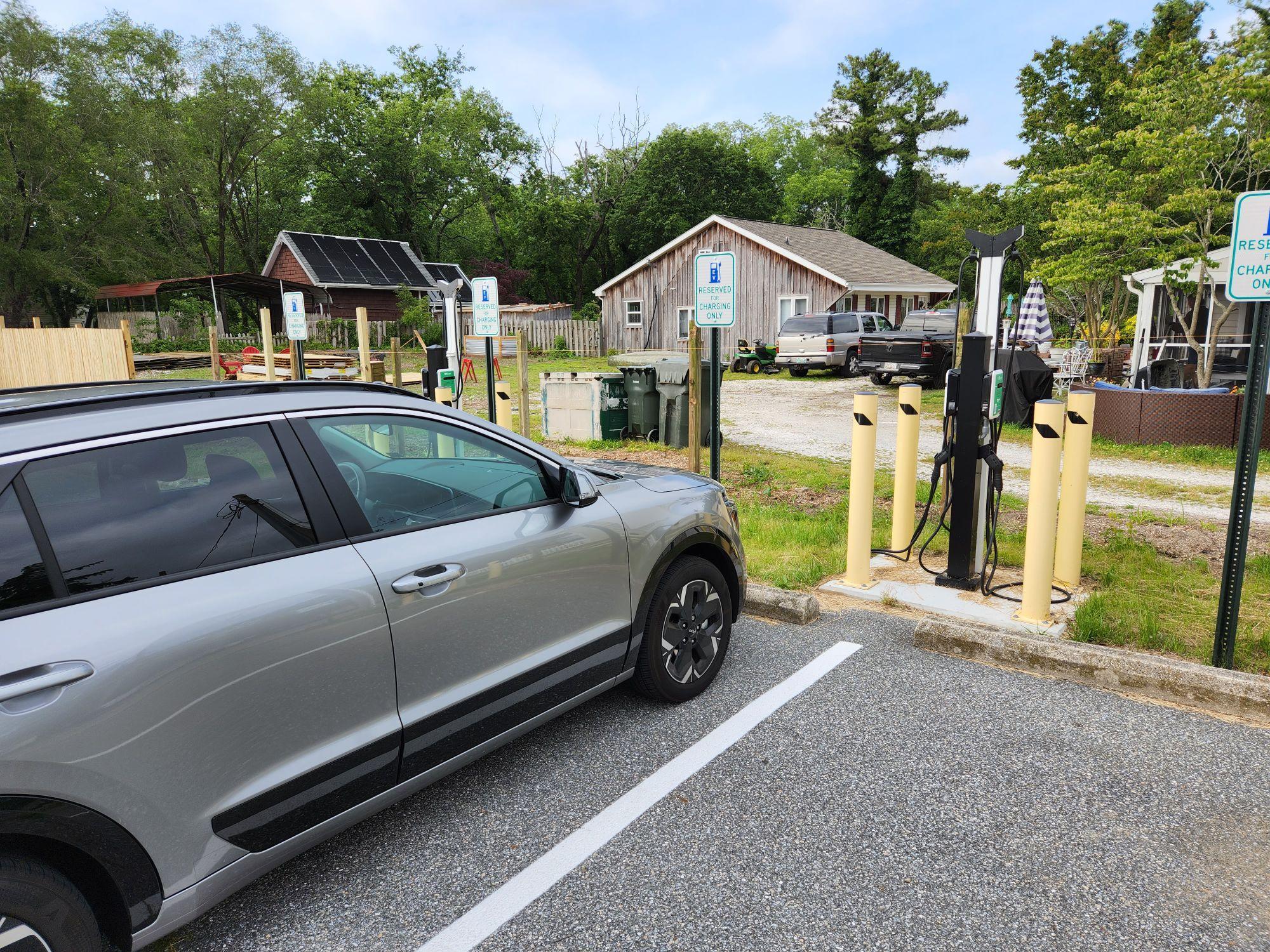 Snow Hill Parking Lot Snow Hill, MD EV Station
