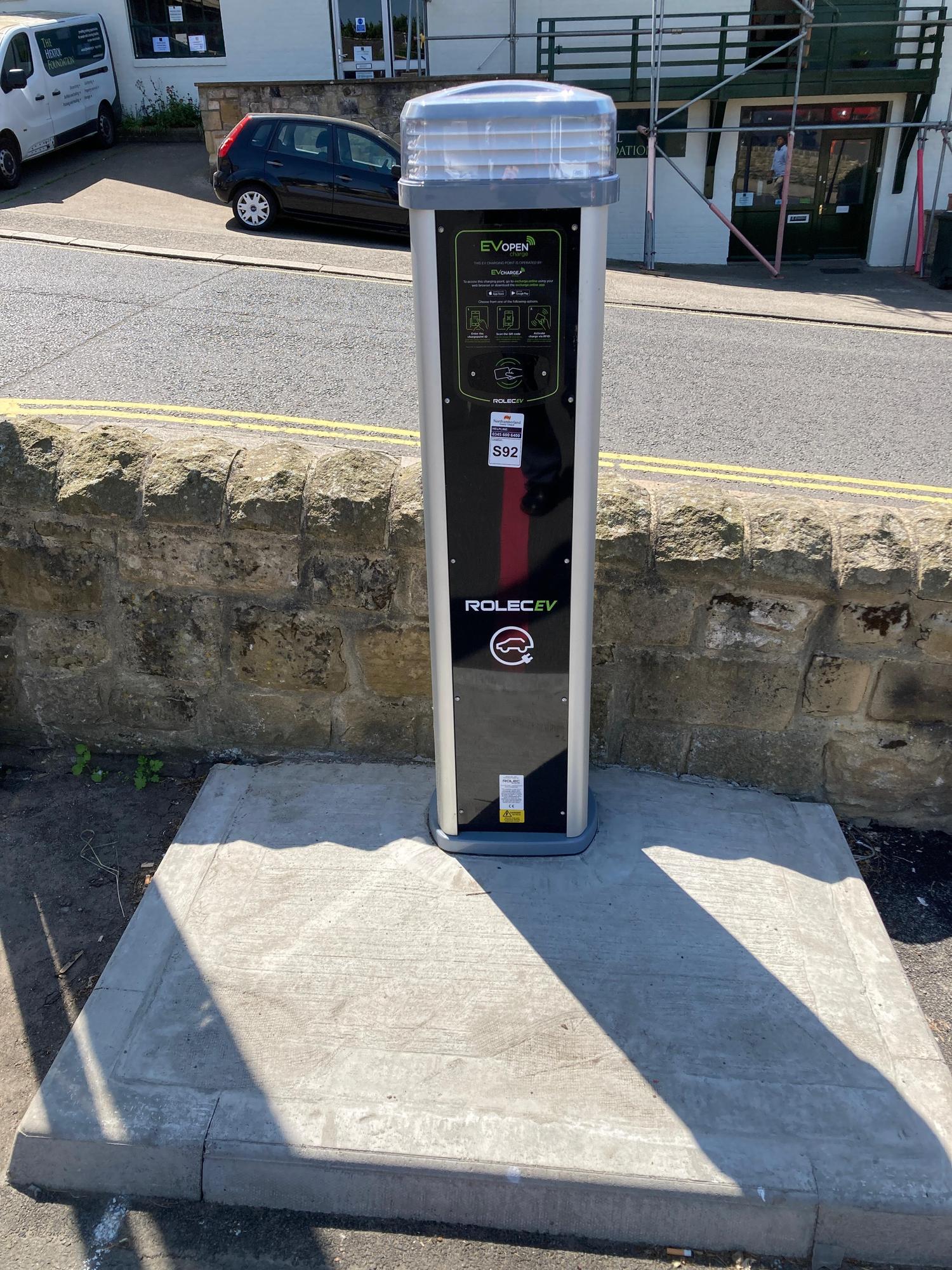 Gilesgate Car Park Hexham NE46 3QF UK EV Station Gilesgate Car Park Hexham NE46 3QF UK EV Station