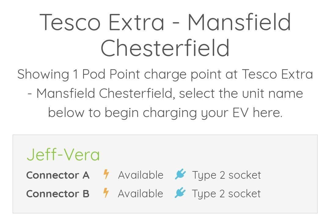 Tesco Extra Mansfield Chesterfield Chesterfield Road South