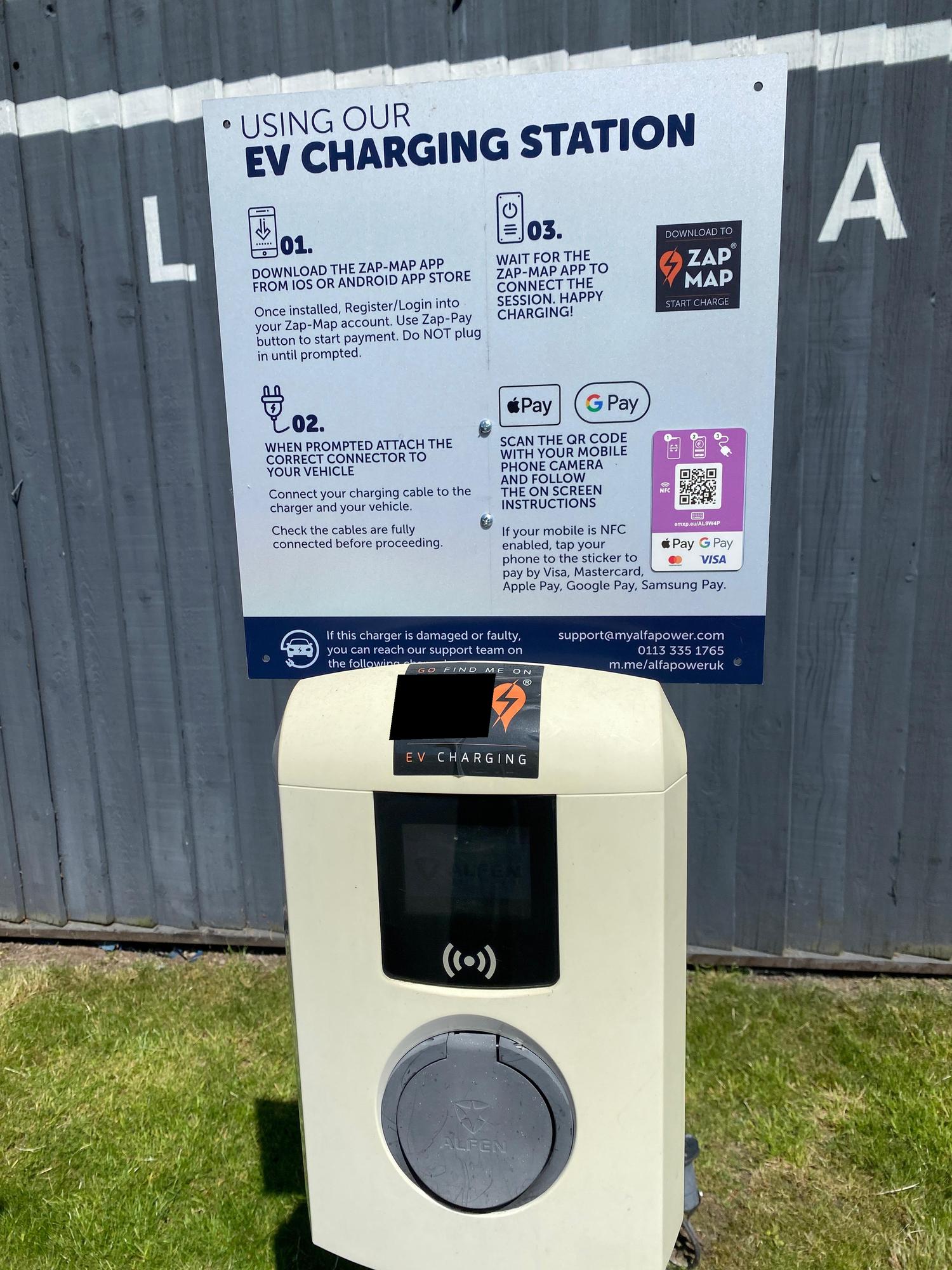 The Red House Lilleshall, England EV Station