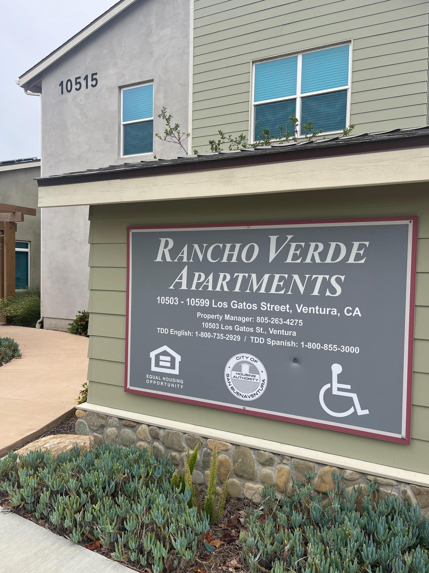 Rancho Verde Apartments Ventura, CA EV Station