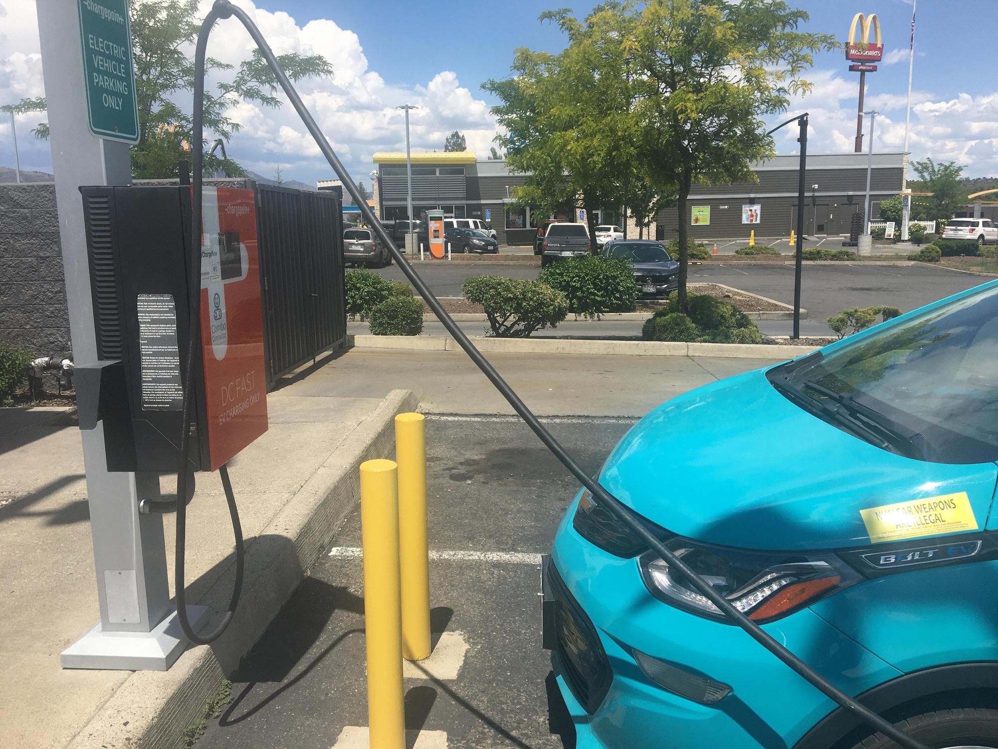 Carl's Jr Yreka Yreka, CA EV Station