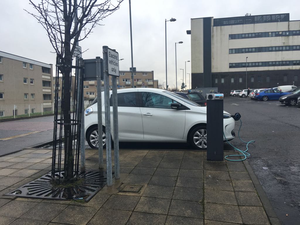 Cambuslang Gate Public Car Park Cambuslang, Scotland EV Station
