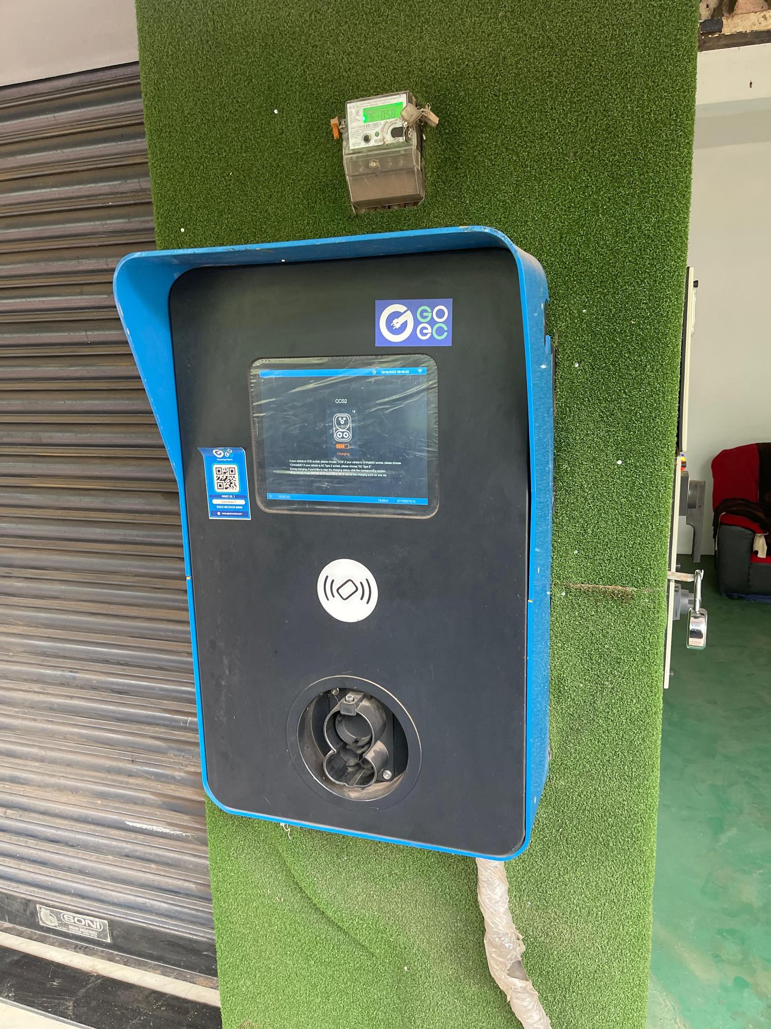 GOEC RK EV Super Charging Station WJXW+7F9, Kollam Punalur