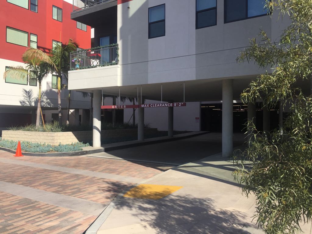 Motif Apartments Los Angeles, CA EV Station