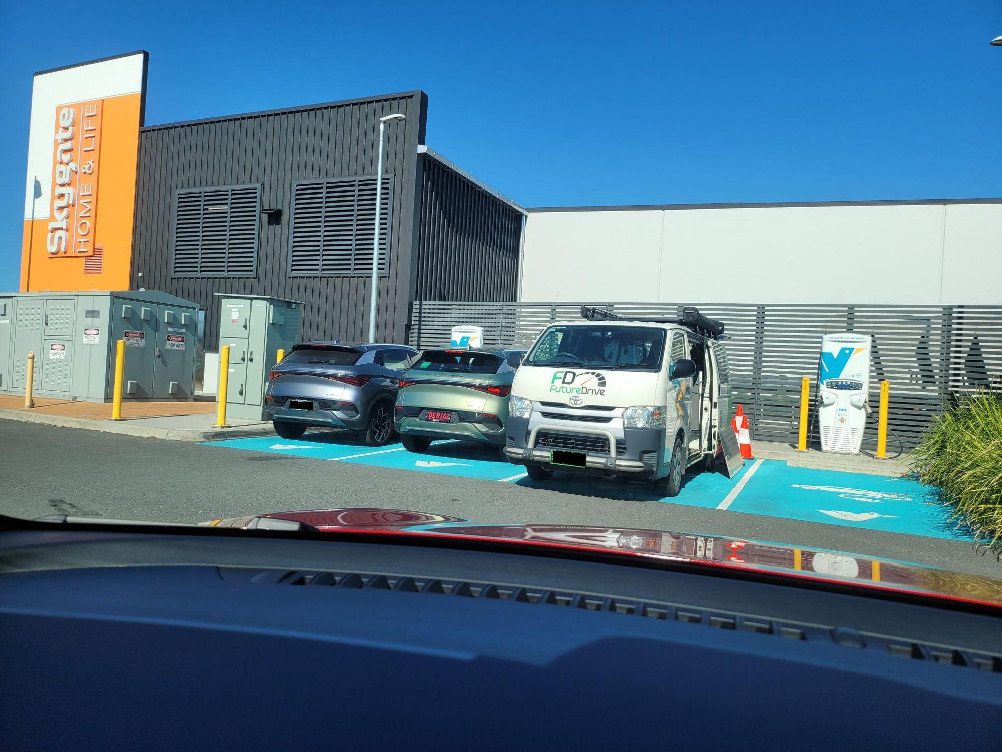 Brisbane Airport DFO Nick Scali Brisbane Airport, QLD EV Station