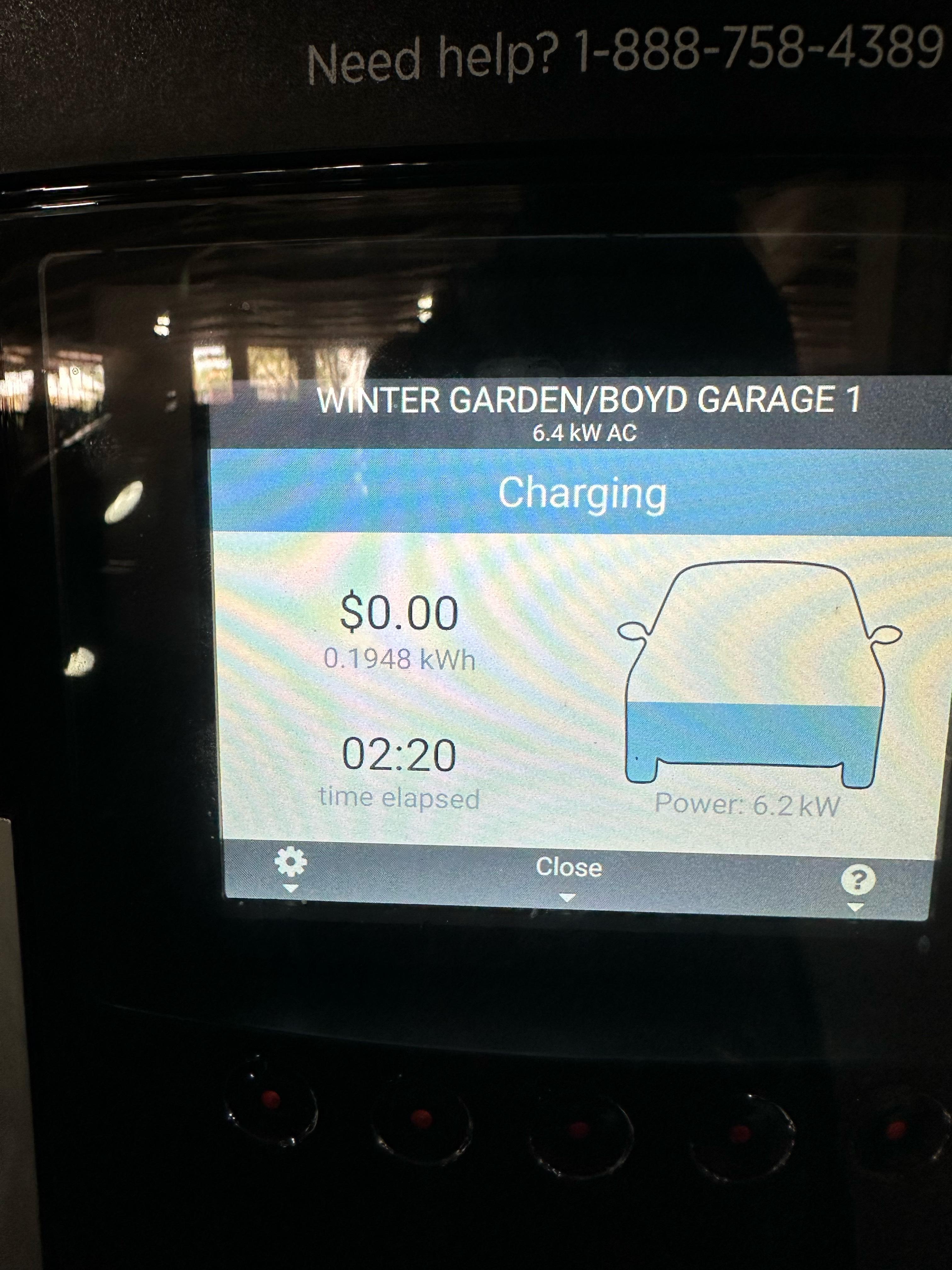 Winter Garden Parking Garage Winter Garden, FL EV Station