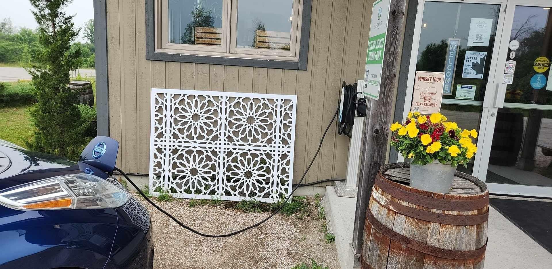 Top Shelf Distillers Perth, ON EV Station