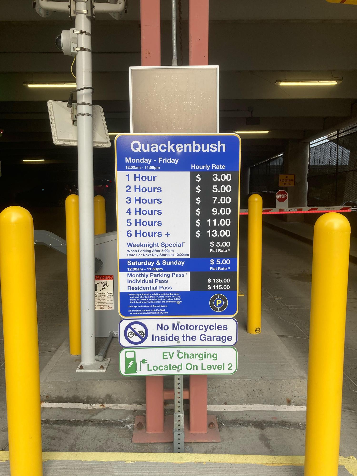 Albany Parking Authority (1) Albany, NY EV Station