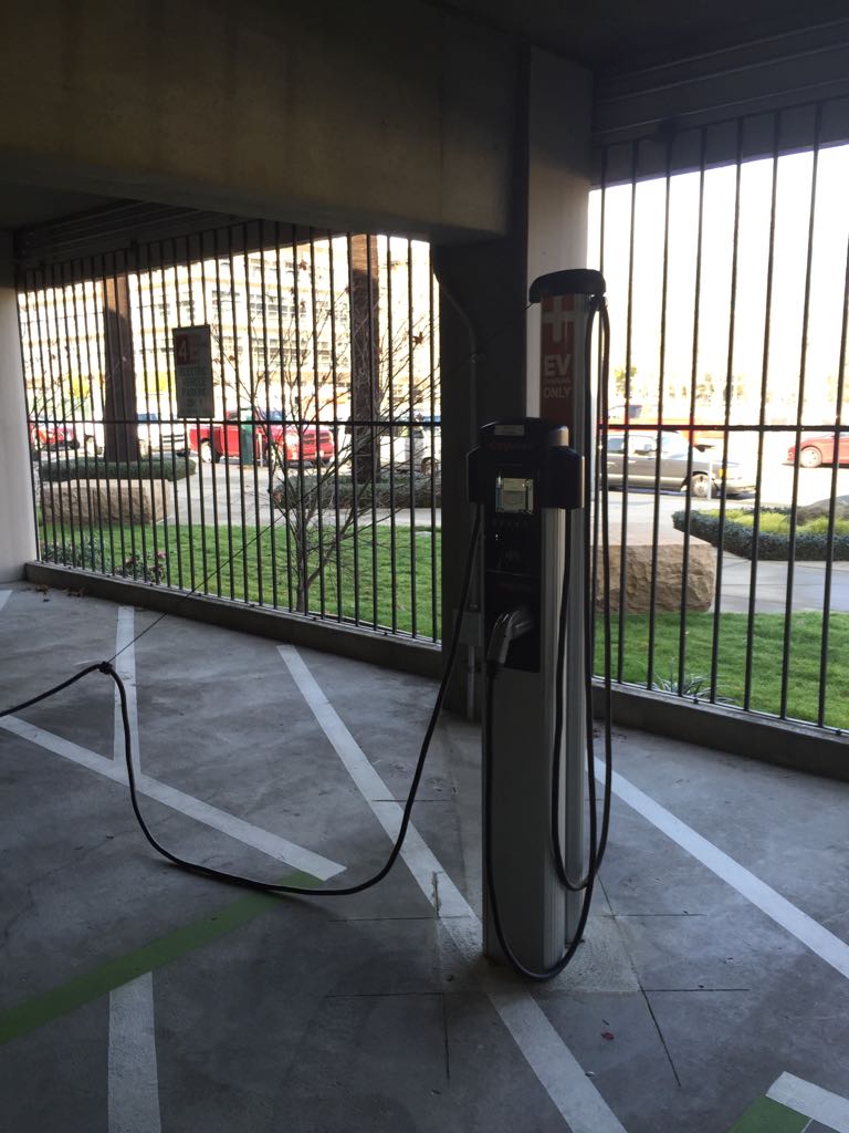 SP Parking Sacramento CA EV Station