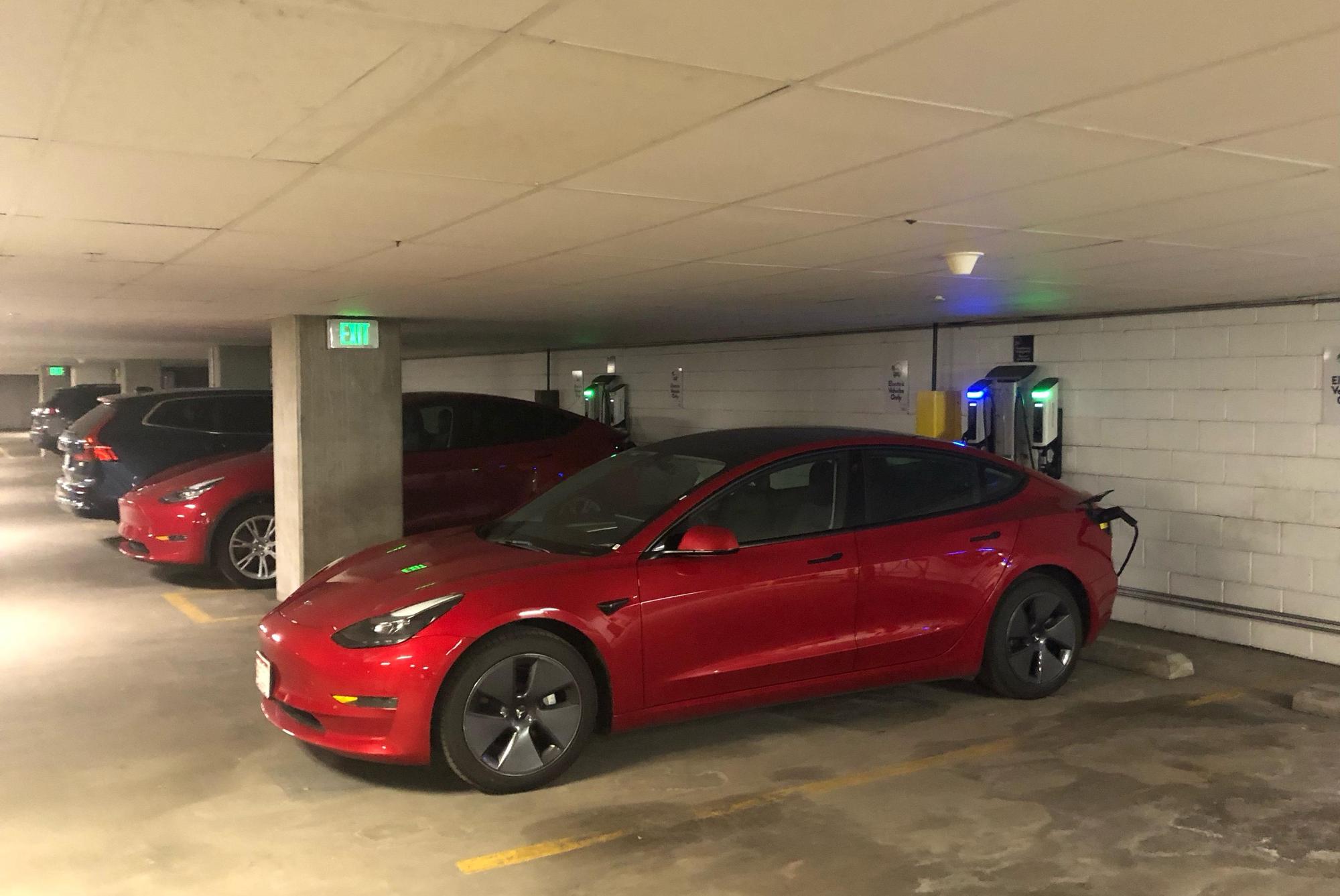 Dairy Block Parking Garage Denver, CO EV Station