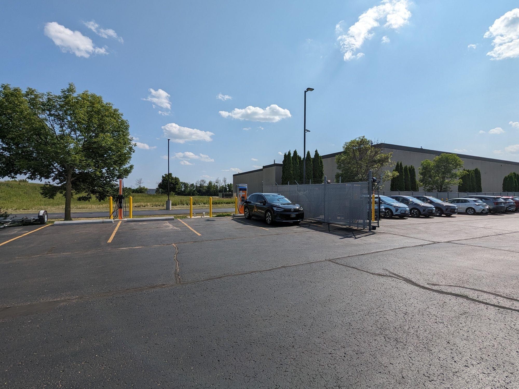 Avis Car Rental Appleton, WI EV Station