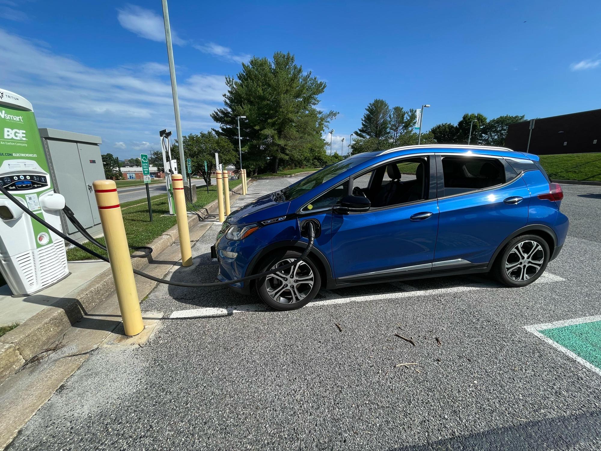 Cockeysville Branch Library Cockeysville, MD EV Station