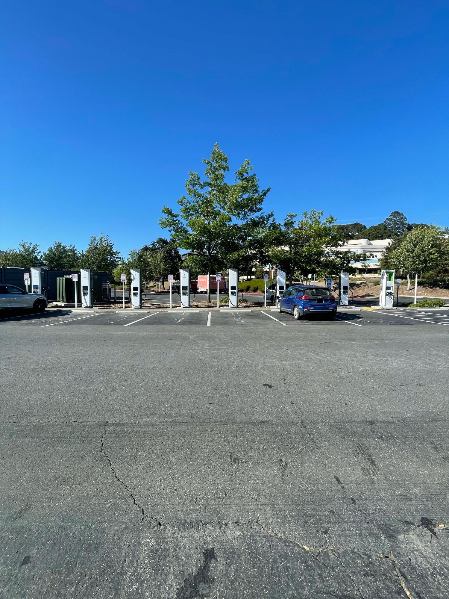 Novato Fair Shopping Center Novato, CA EV Station