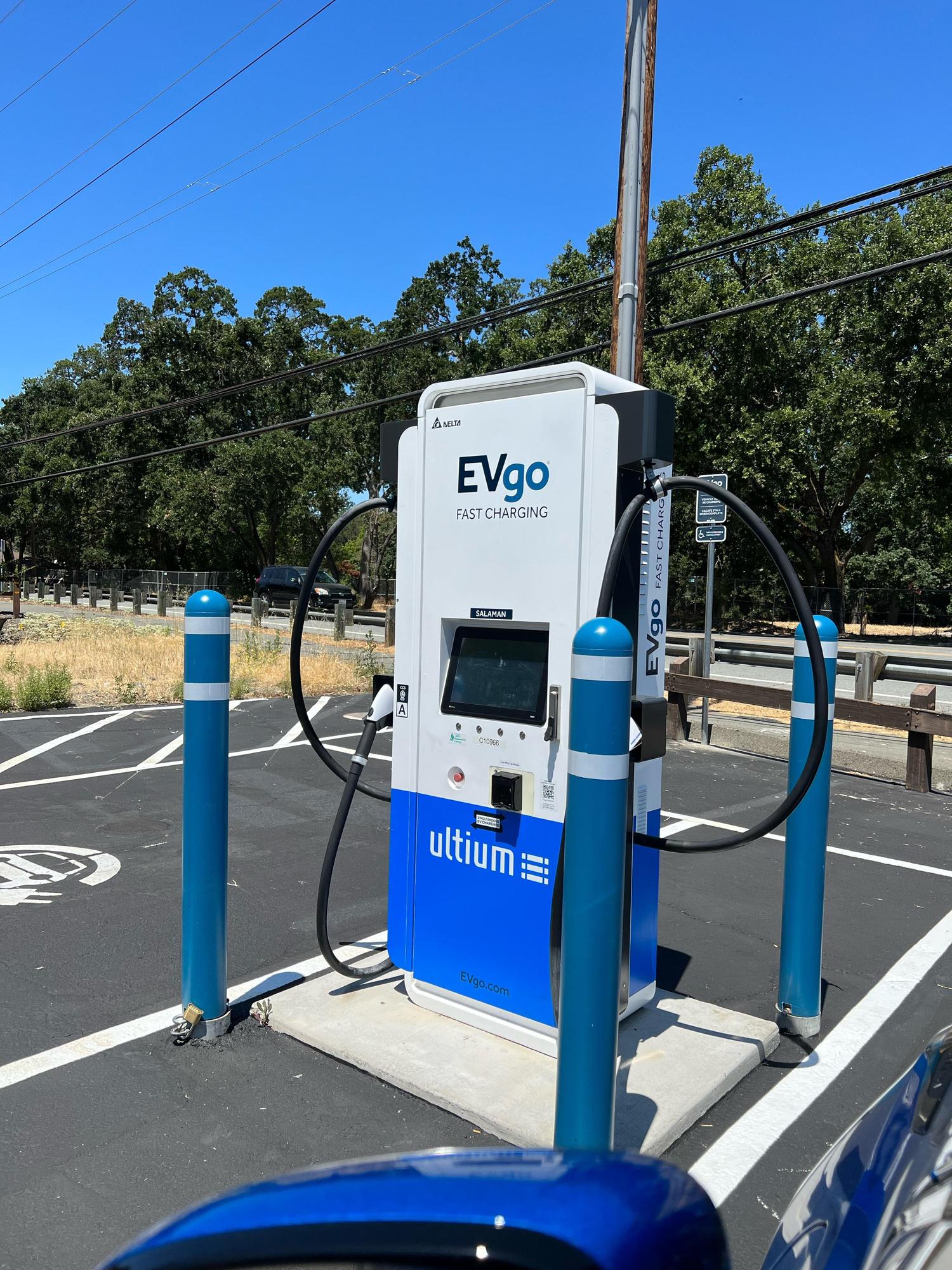 Texaco Gas Walnut Creek, CA EV Station