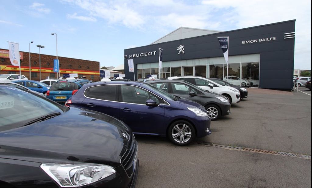 Peugeot Car Dealer StocktononTees, England EV Station