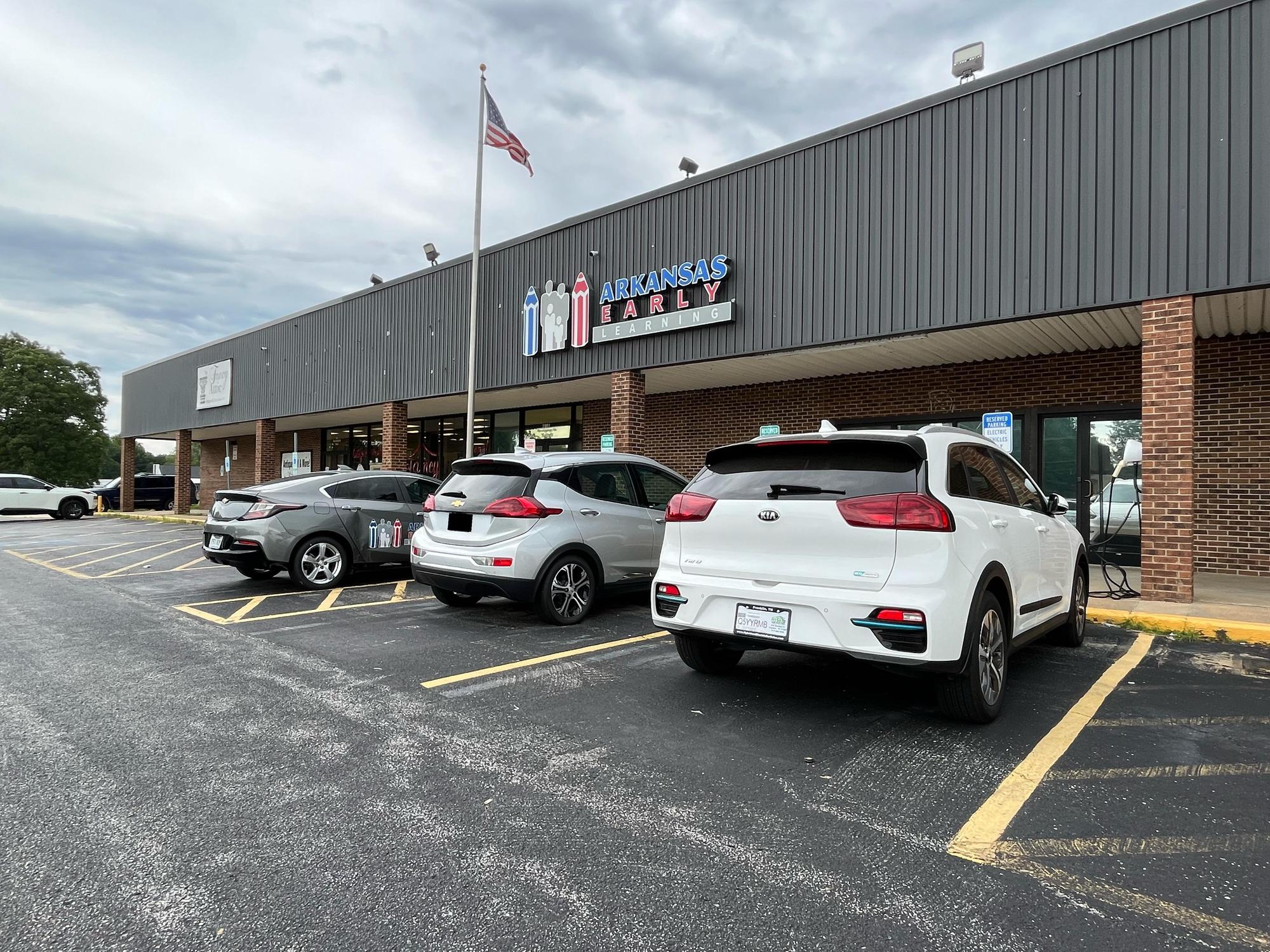 Arkansas Early Learning, Woodsprings Jonesboro, AR EV Station