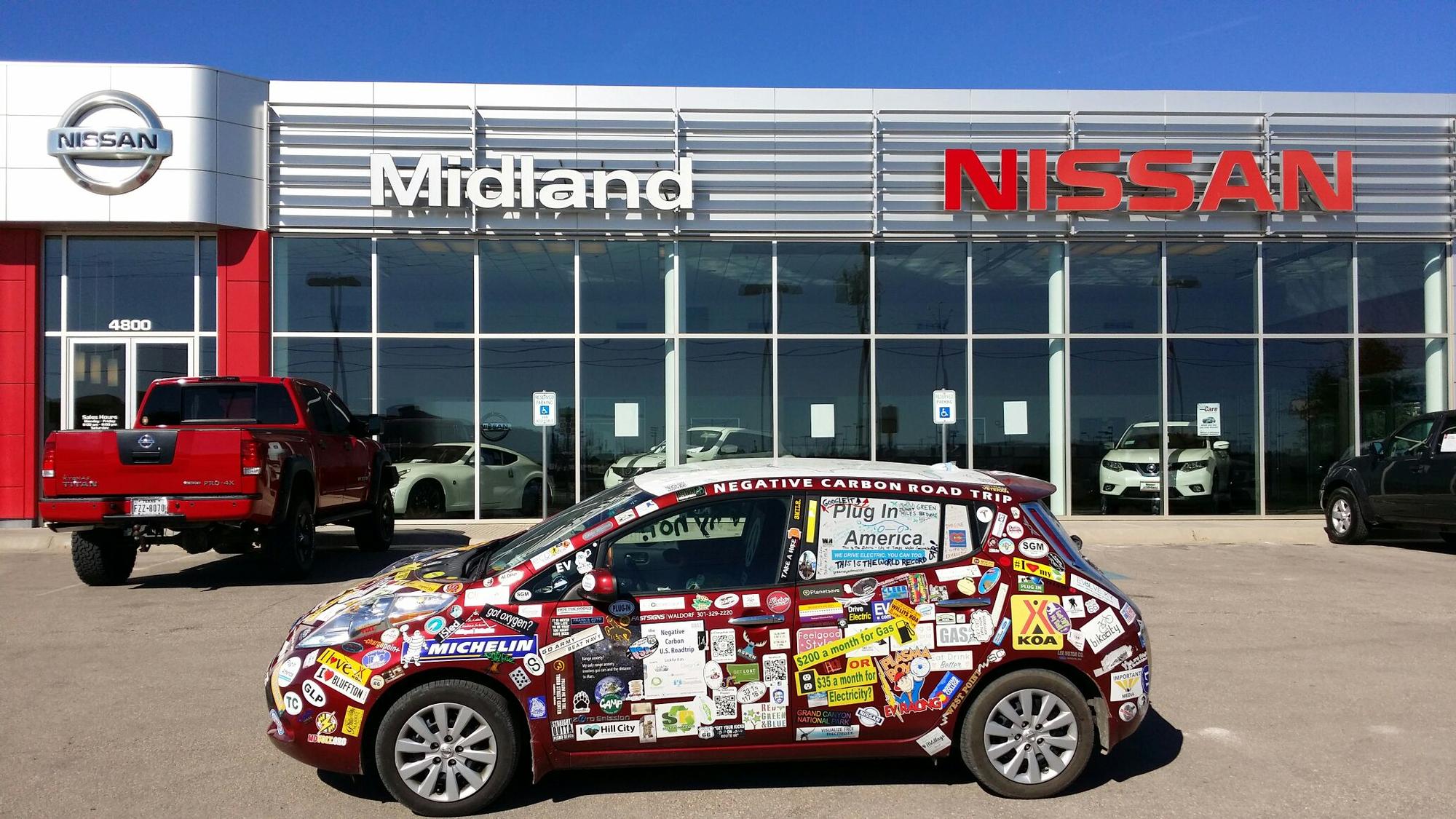 Nissan of Midland Midland, TX EV Station