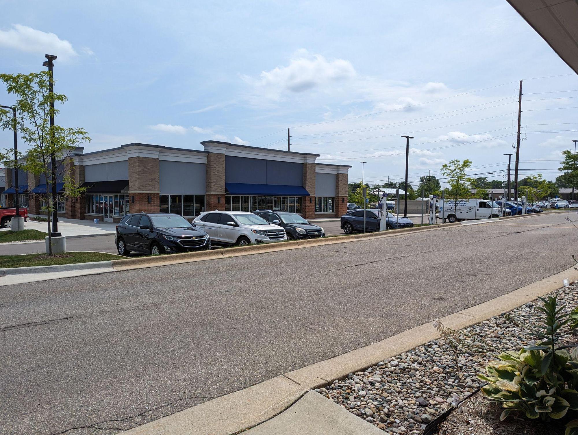 Westgate Shopping Center Sylvan Factory Ann Arbor, MI EV Station