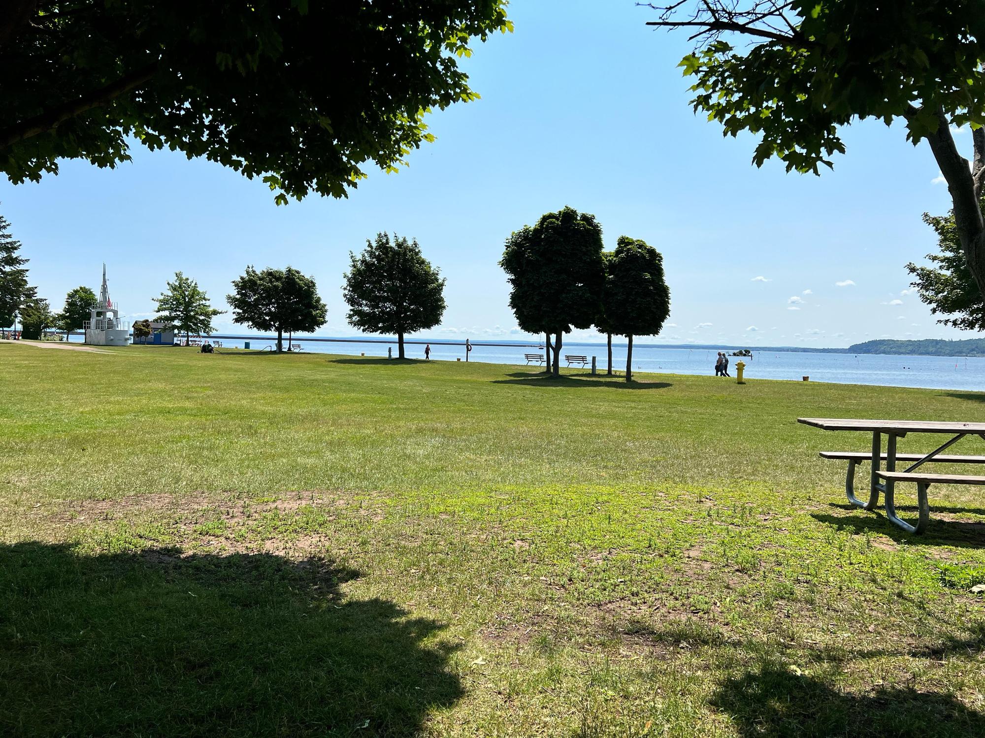Mattson Lower Harbor Park Marquette, MI EV Station