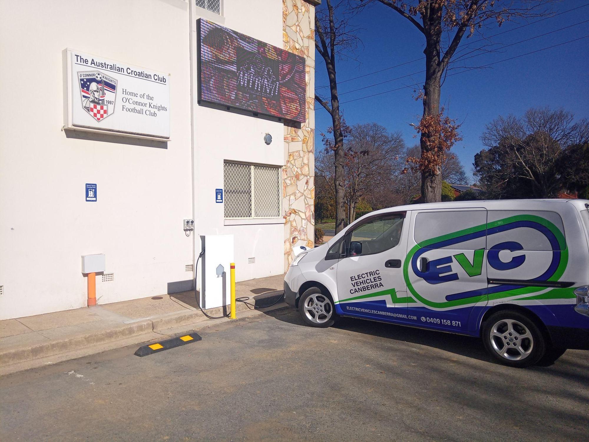 Australian Croatian Club Turner, ACT EV Station