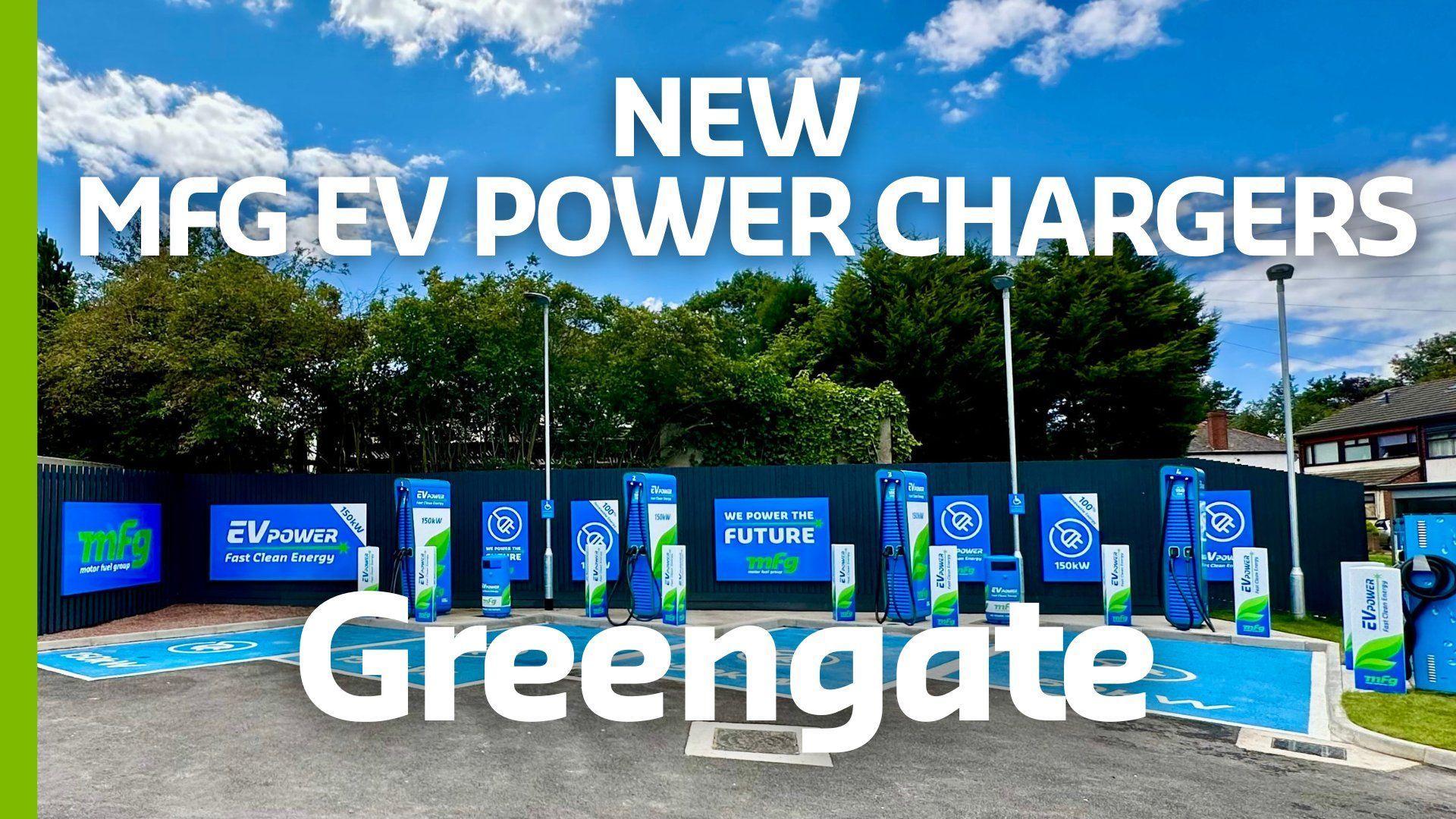 Shell MFG Greengate Middleton, England EV Station