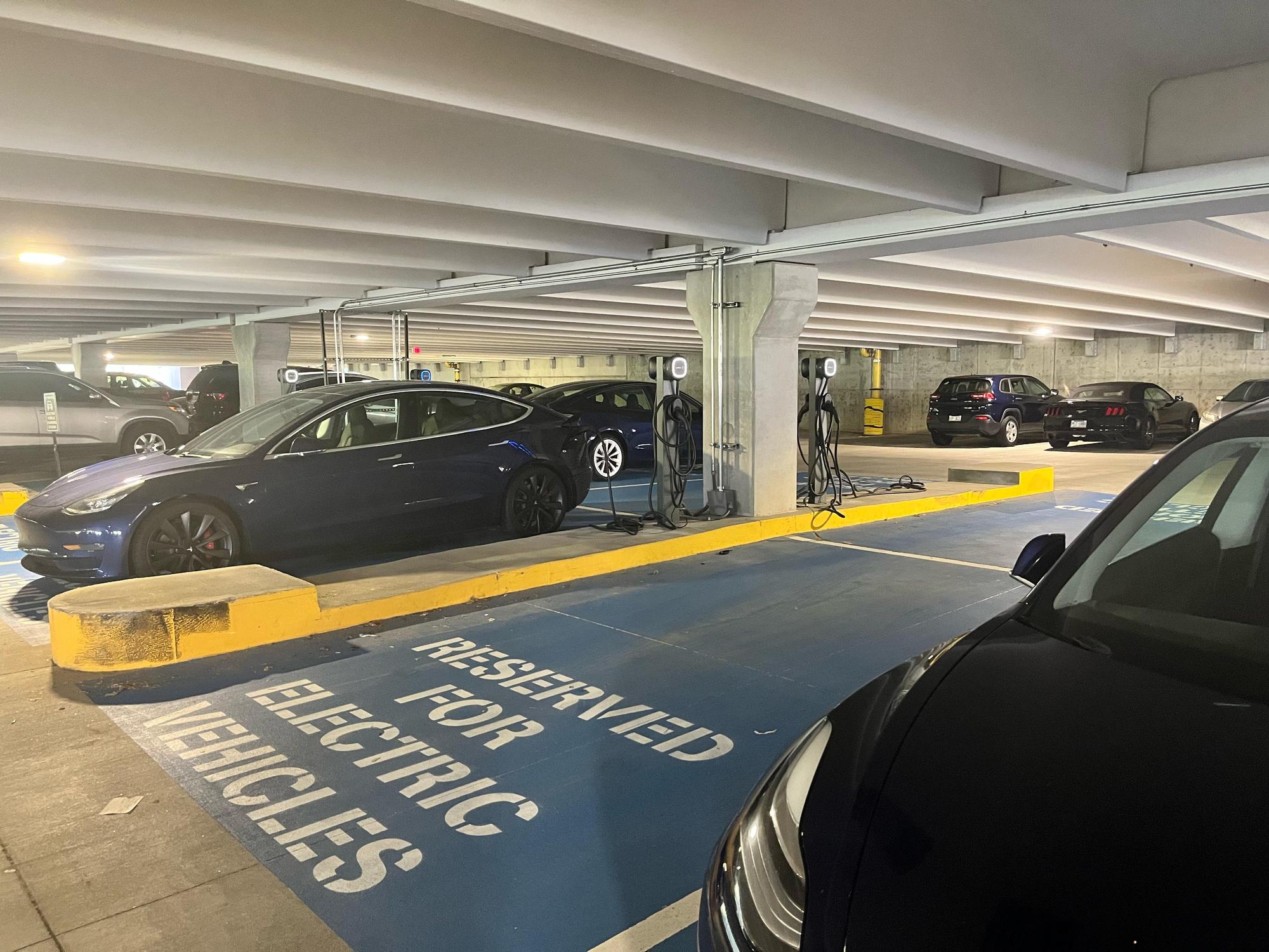 Innovation Park Parking Garage Charlotte, NC EV Station