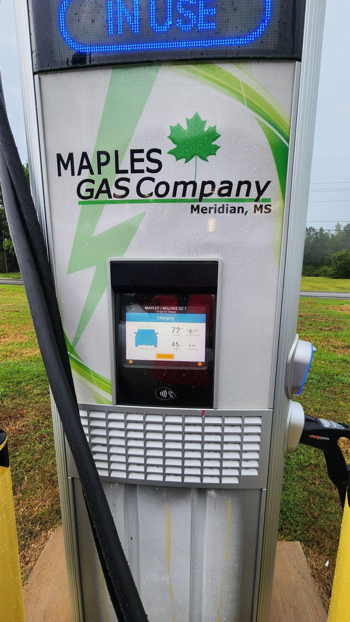 Chevron Boligee Boligee, AL EV Station