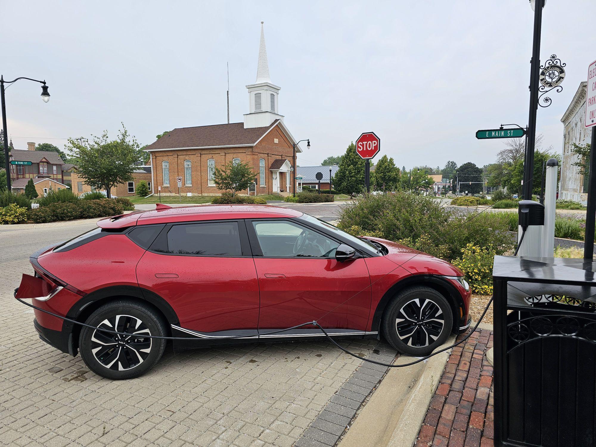 Fayette County Courthouse West Union, IA EV Station