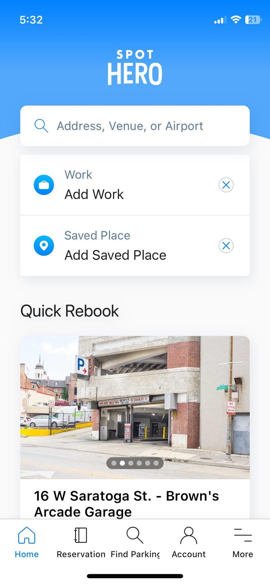 Brown's Arcade Garage Baltimore, MD EV Station