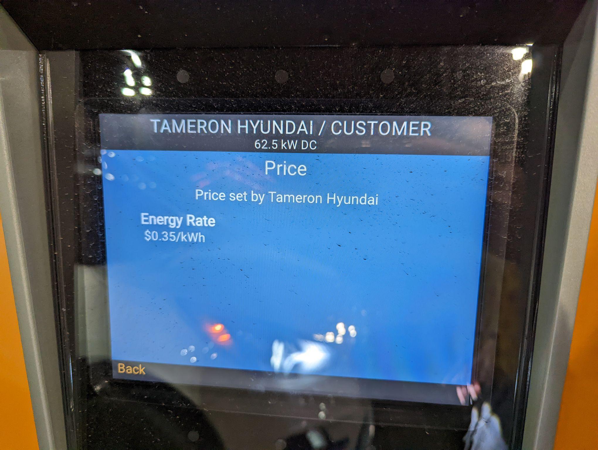 Tameron Hyundai | Hoover, AL | EV Station