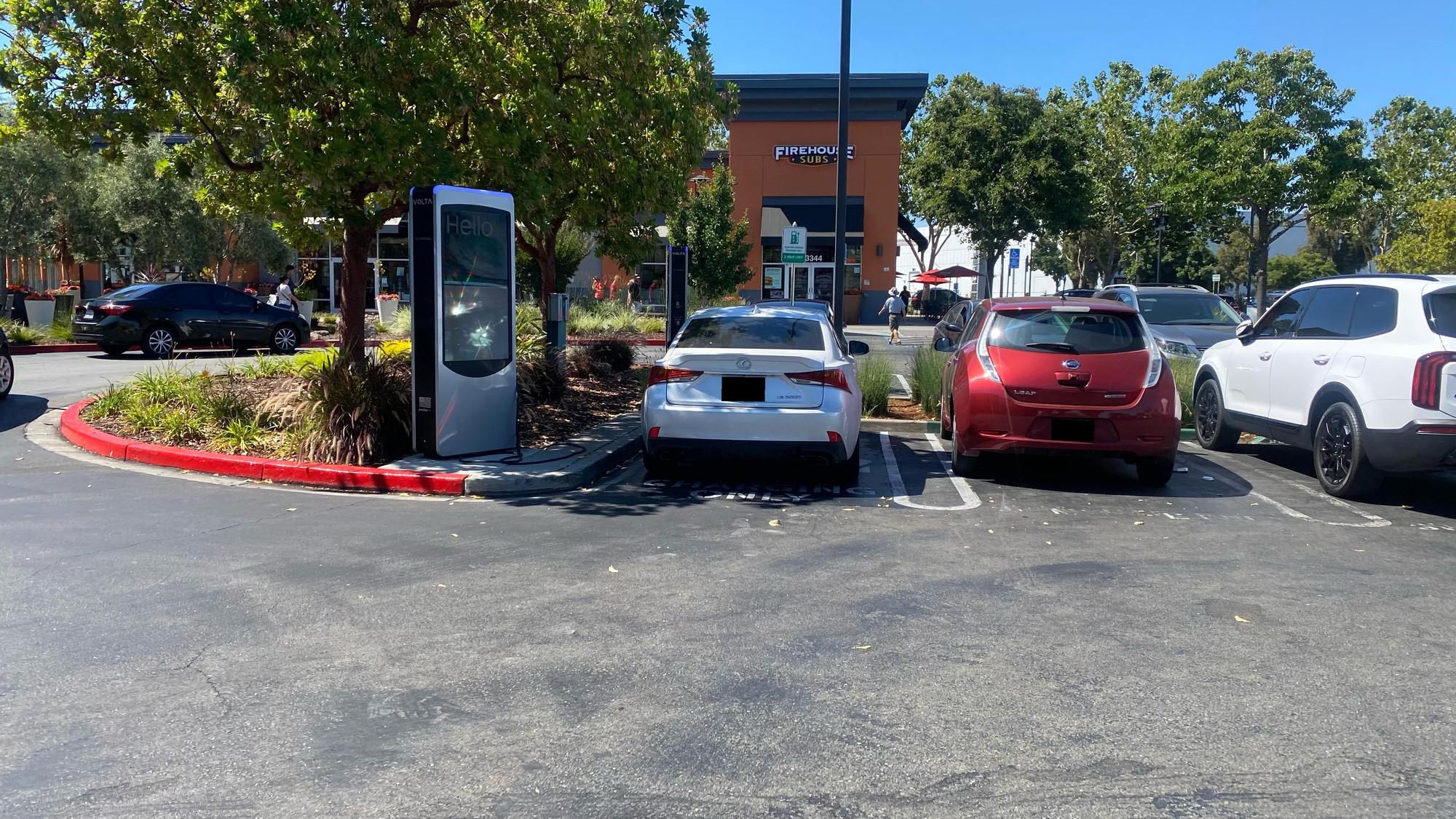 Pacific Commons Shopping Center Dog Haus Fremont, CA EV Station