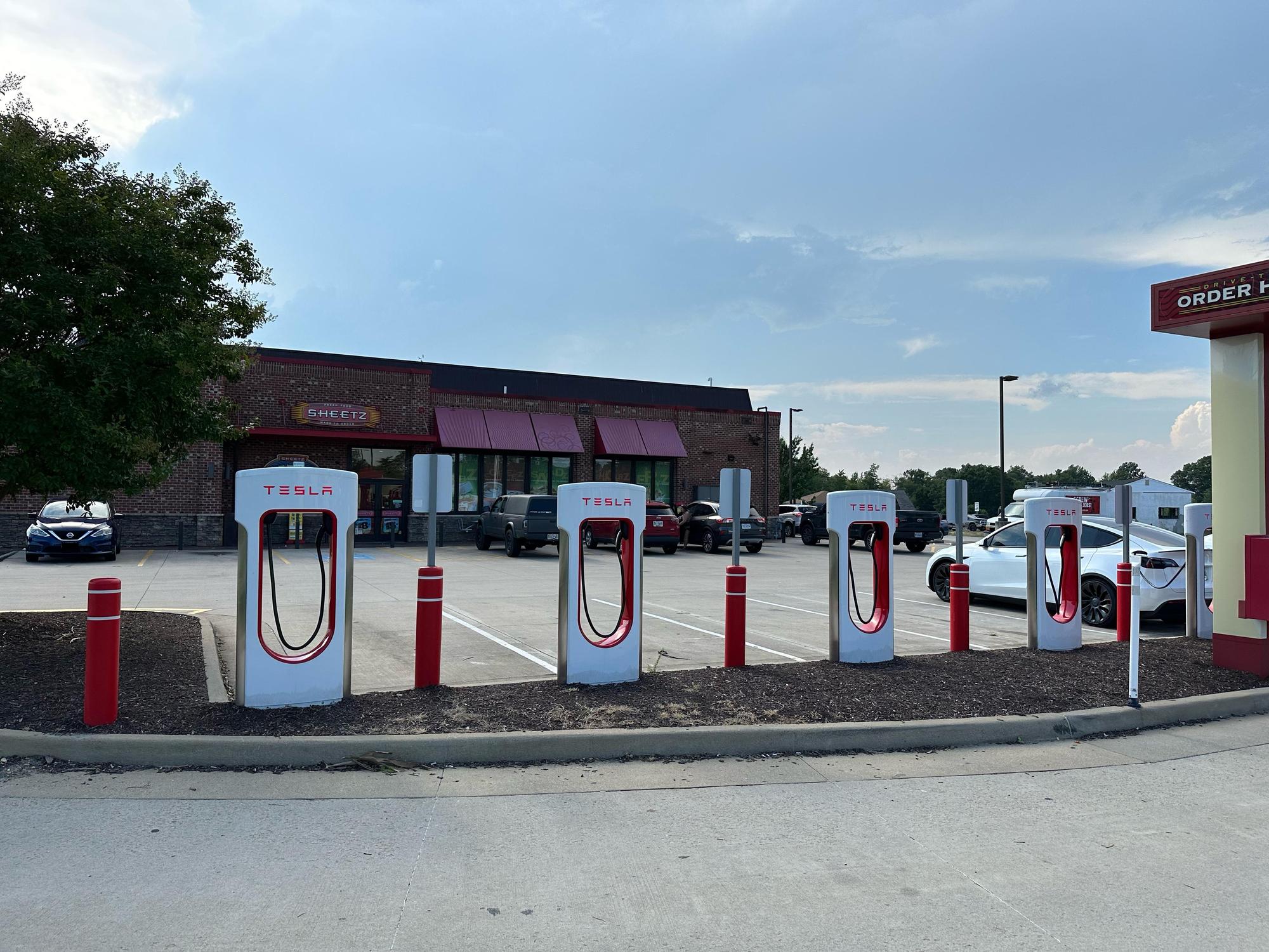 Sheetz Fredericksburg, VA EV Station