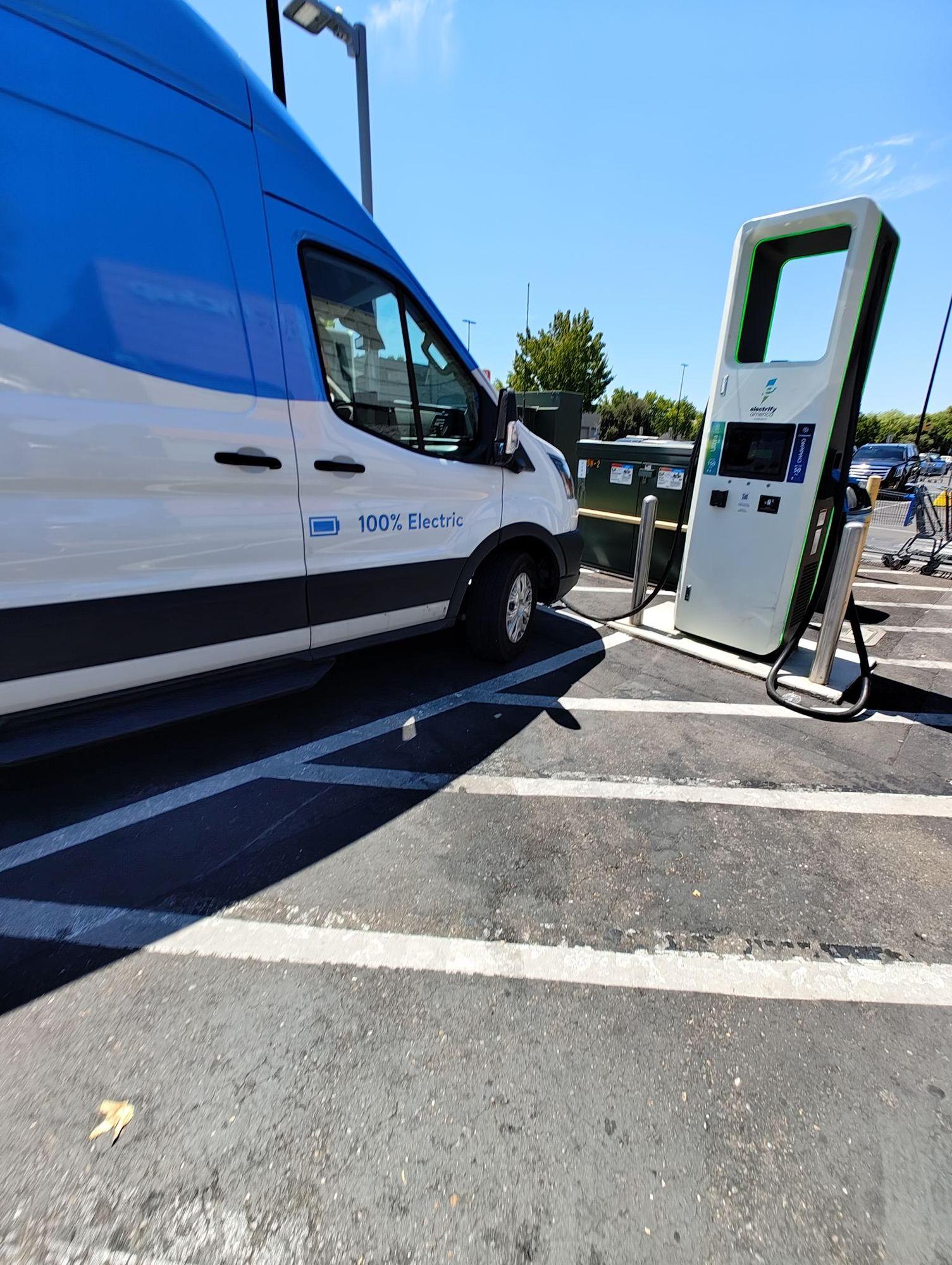 Walmart Elk Grove, CA EV Station