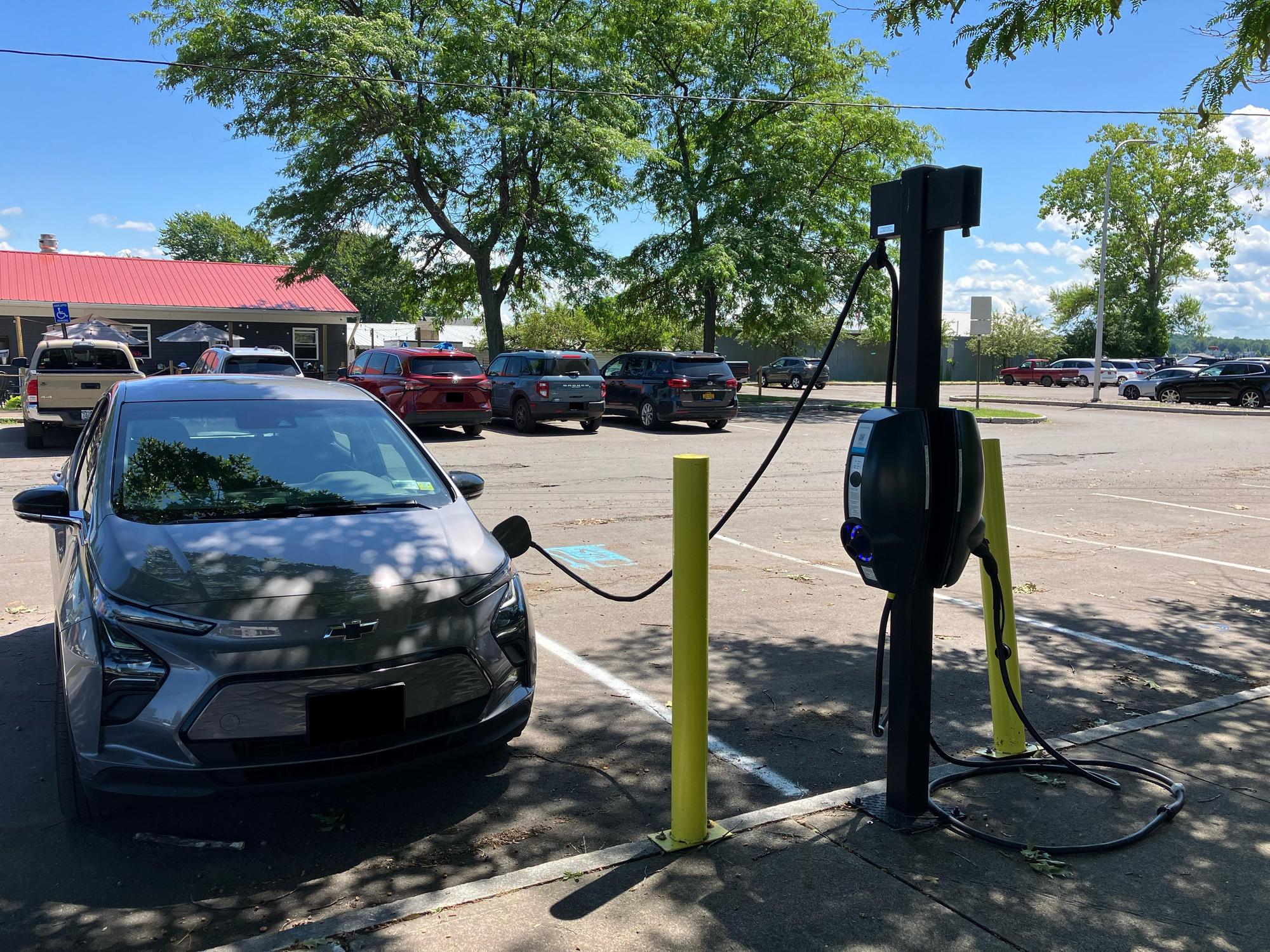 Village Parking Lot Sodus Point, NY EV Station