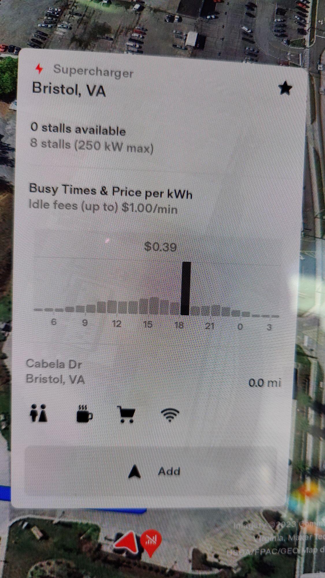 Sheetz Bristol, VA EV Station