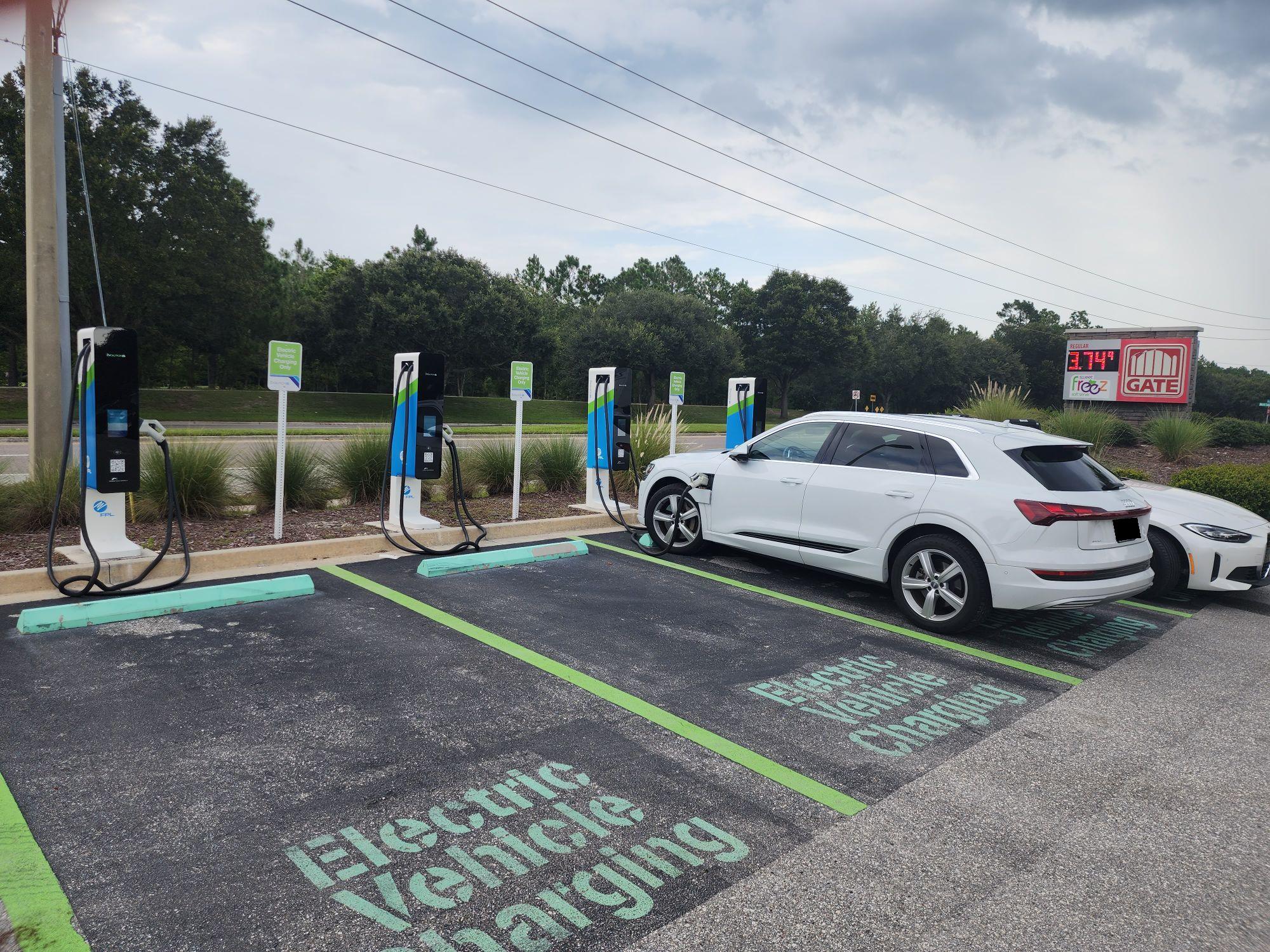 Gate Gas Station St. Augustine, FL EV Station