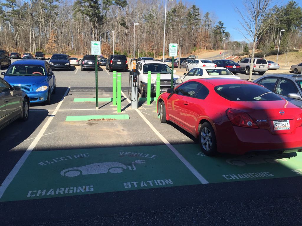College Student Housing Lawrenceville, GA EV Station