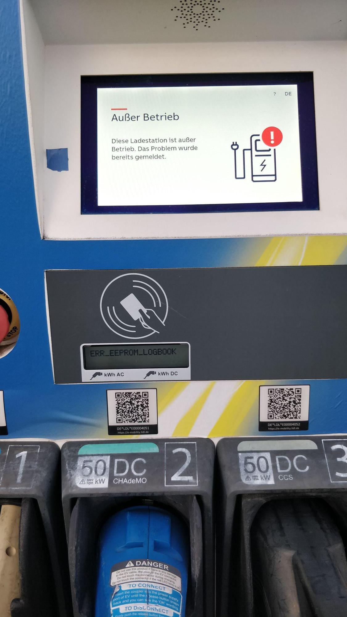Lidl Freiburg im Breisgau, BW EV Station