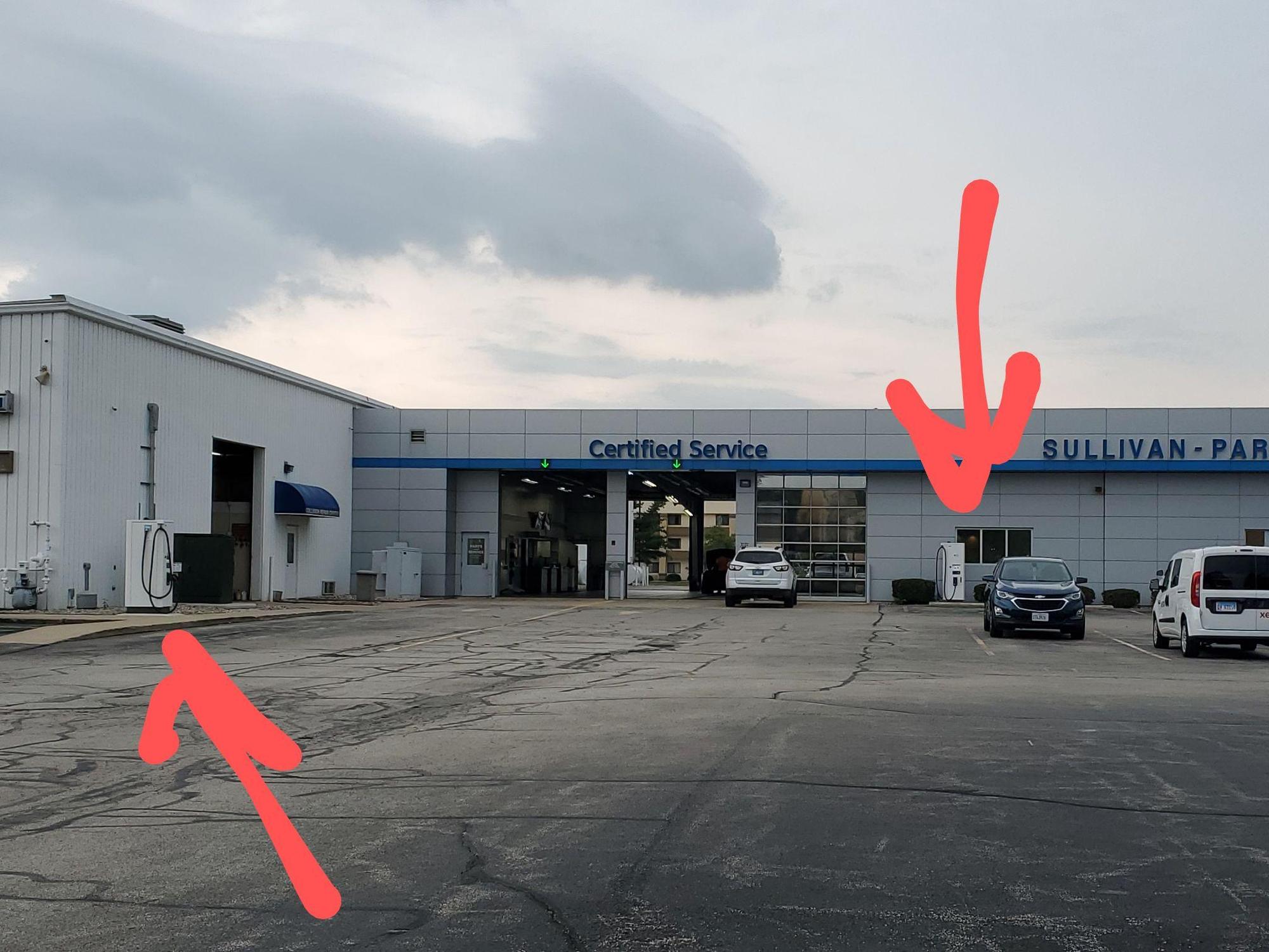 Sullivan Parkhill Chevrolet Cadillac Champaign, IL EV Station