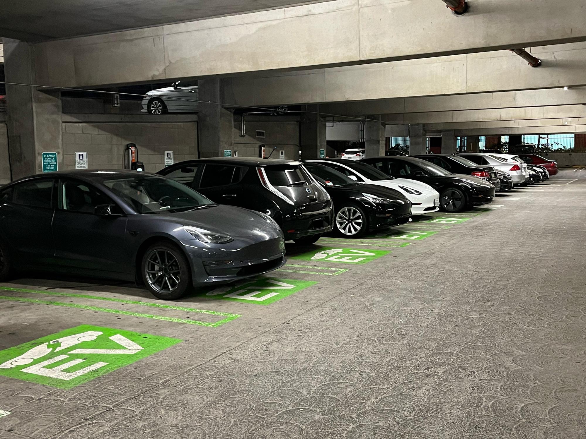 The Alhambra Parking Structure Alhambra, CA EV Station