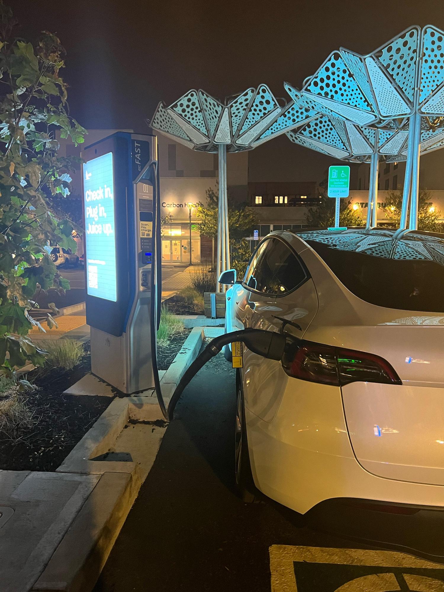 Sprouts Farmers Market Albany, CA EV Station