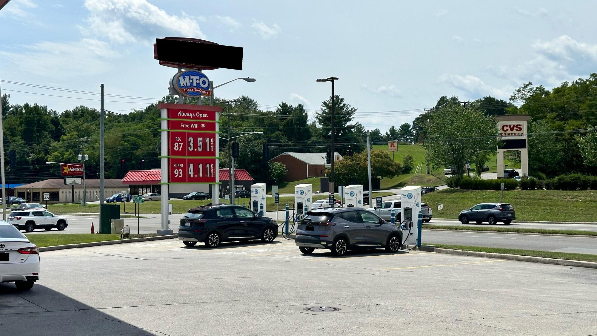 Sheetz Roanoke, VA EV Station