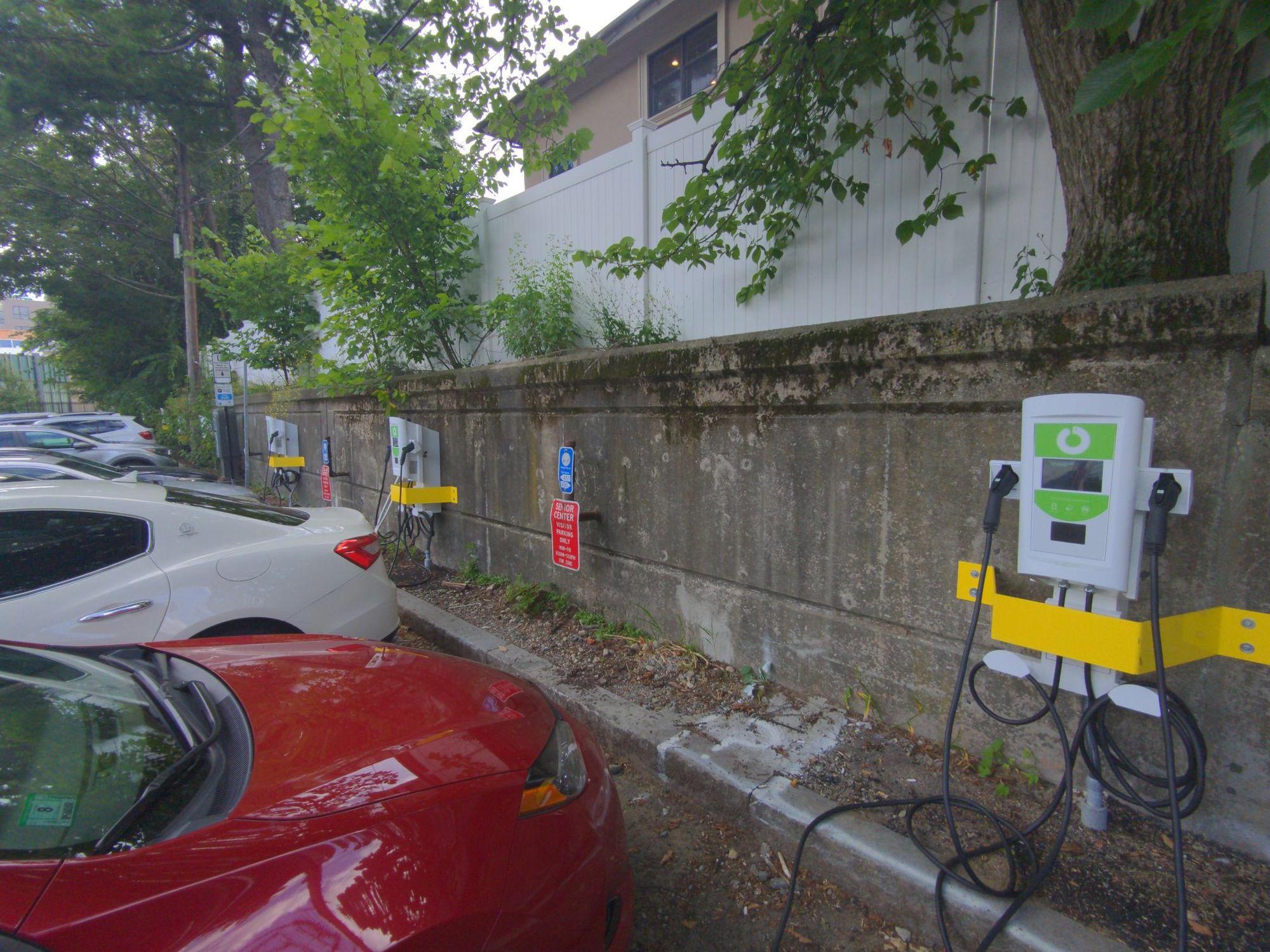 Fuller Street Parking Brookline, MA EV Station