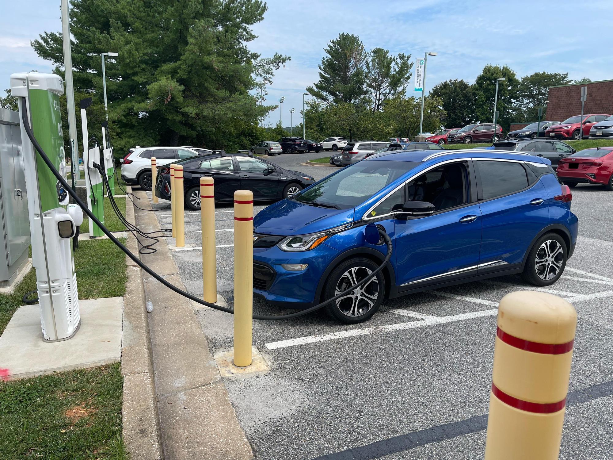 Cockeysville Branch Library Cockeysville, MD EV Station