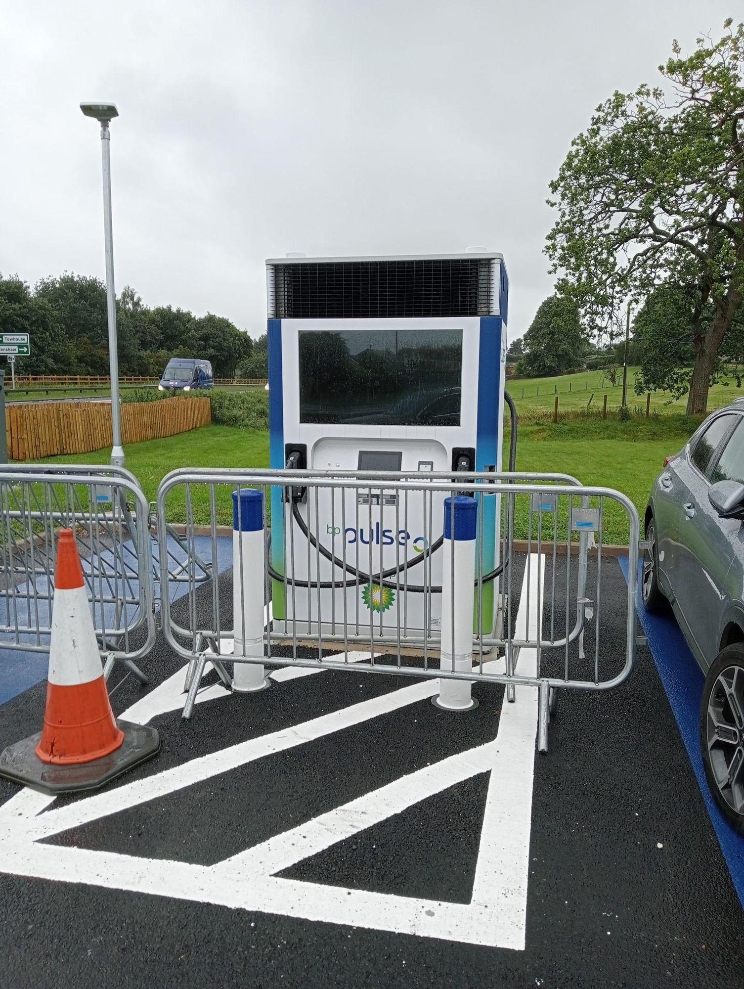 Henshaw Garage Bardon Mill, England EV Station